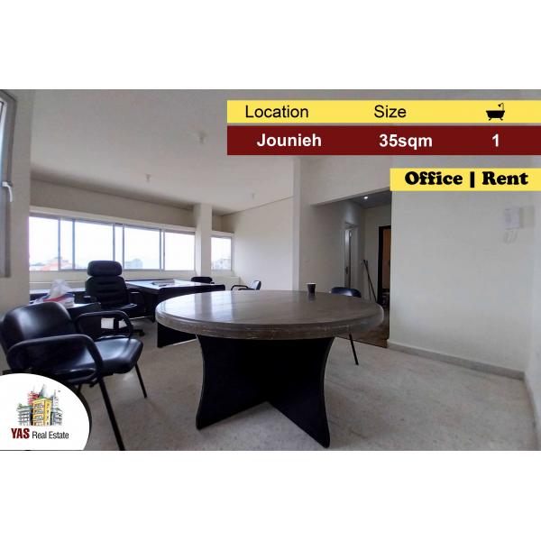Jounieh 35m2 | Office for Rent | Partly Furnished | Renovated |MY IV |