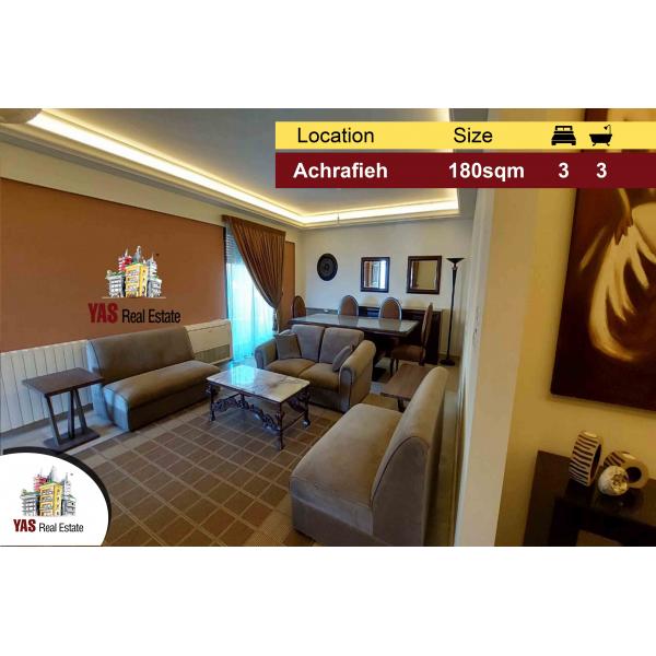 Achrafieh/Jitawi 180m2 | Prime Location | Well Maintained | PA |