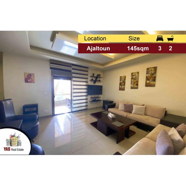 Ajaltoun 145m2 | New | Decorated | Open View | DA |