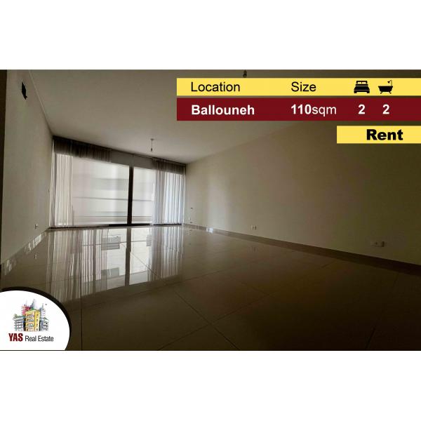 Ballouneh 110m2 | Rent | Prime Location | Excellent Condition | KS |