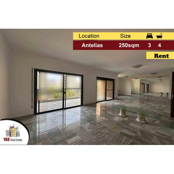 Antelias 250m2 | Rent | Well Maintained | View | Prime Location | MJ |