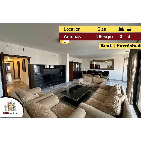 Antelias 250m2 | Rent | Furnished | View | Prime Location | MJ |