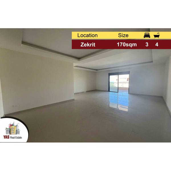 Zekrit 170m2 | Brand New | Quiet Street | Partial View | NE |