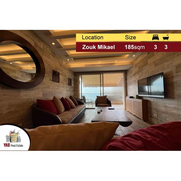 Zouk Mikael 185m2 | Super Luxurious | New Duplex | Sea View | EH |