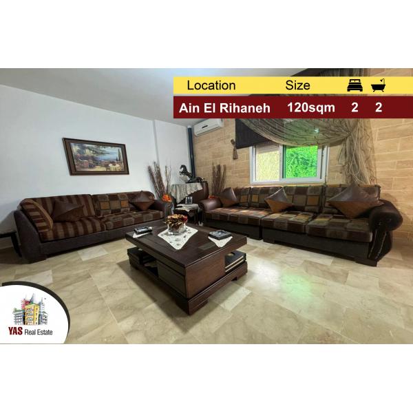 Ain El Rihaneh 120m2 | Panoramic View | Luxury | Calm Area | EL |