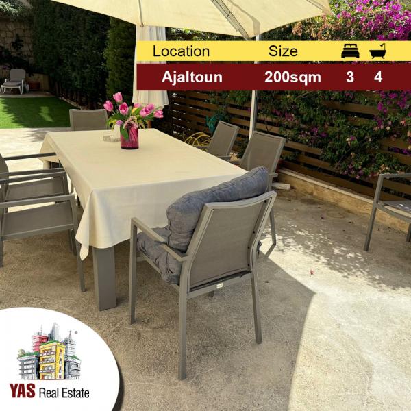 Ajaltoun 200m2 | 150m2 Garden | Panoramic View | High End | Catch | MY