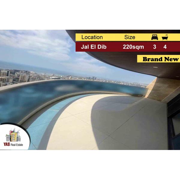 Bkinayet Jal El Dib 220m2 | Brand New | Panoramic View | Calm Area | P