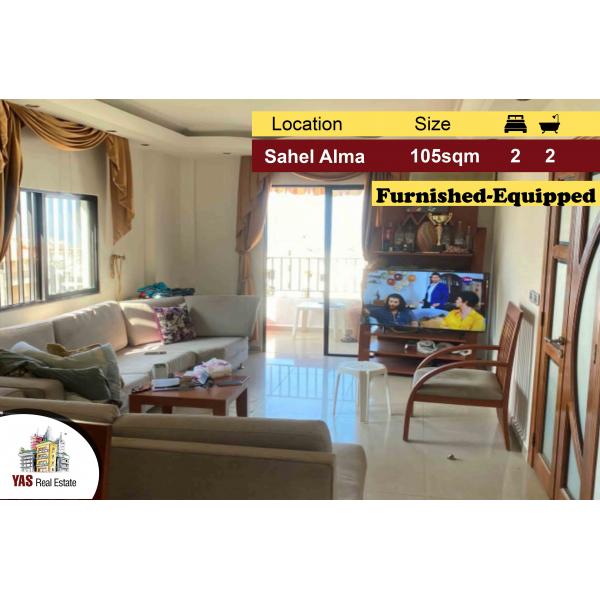 Sahel Alma 105m2 | Furnished/Equipped | View | Well Maintained|IVEH