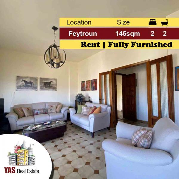 Feytroun 145m2 | Mint Condition | Rent | Fully Furnished | View | DA |