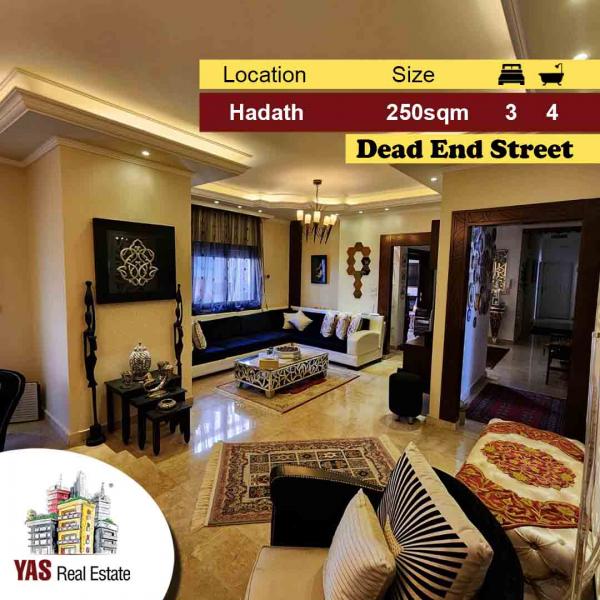 Hadath 250m2 | Dead End Street | Decorated | Calm Area | PA |