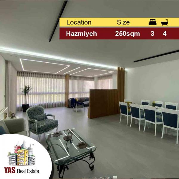 Hazmiyeh 215m2 | City View | Decorated | Prime Location | PA |