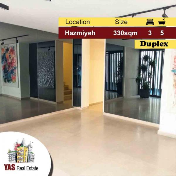 Hazmiyeh 330m2 | Duplex | Ultra Prime Location | Brand New | PA |