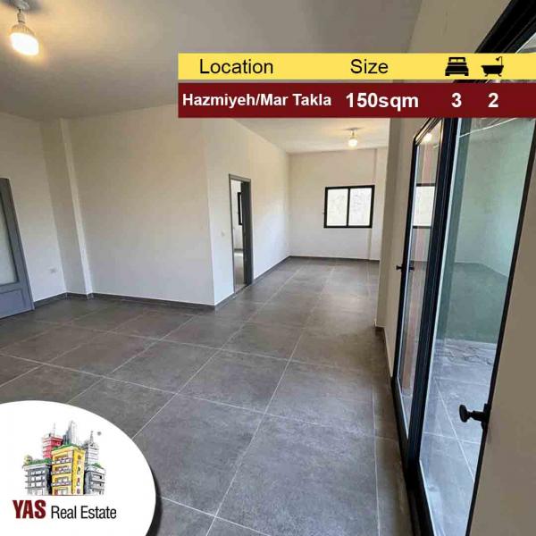 Hazmiyeh/Mar Takla 150m2 | Well Maintained | Quiet Street | PA |