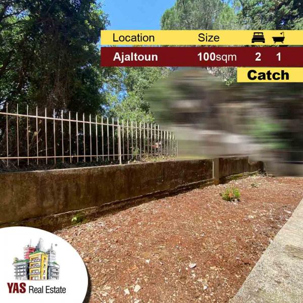 Ajaltoun 100m2 | 100m2 Terrace / Garden | Well Maintained | DA