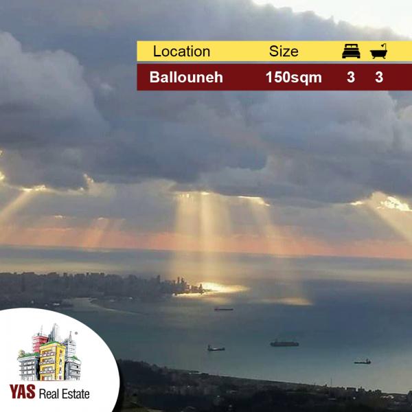 Ballouneh 150m2 | Excellent Condition | Impressive View | MY |