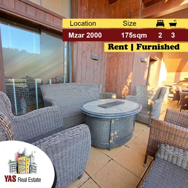 Kfardebian/Mzar 175m2 | Rent | Furnished | Impressive View | DA |