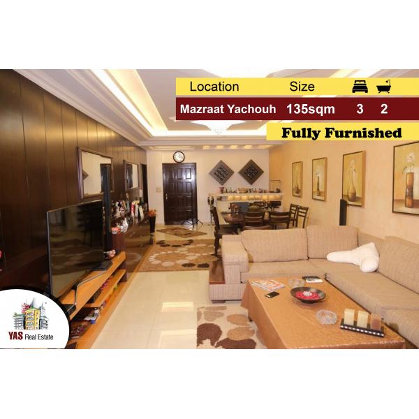 Mazraat Yachouh/Elissar 135m2 | Furnished | Private Entrance | PA |