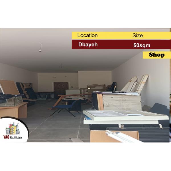 Dbayeh 50m2 | Shop | Active Street | Perfect Investment | PA |