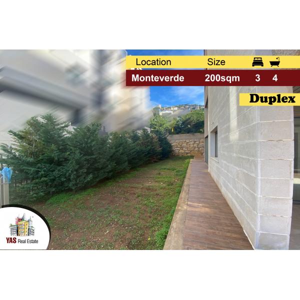 Monteverde 200m2 | 40m2 Garden | Duplex | Generous dimensions | PA |