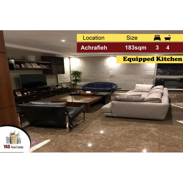 Achrafieh/Hotel Alexandre 183m2 | Prime Location | Equipped | AA