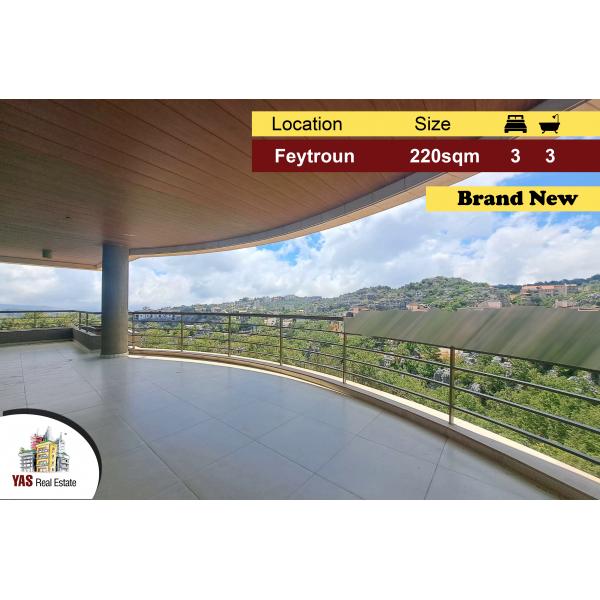 Feytroun 220m2 | Brand New | Mountain View | Flat | DA |