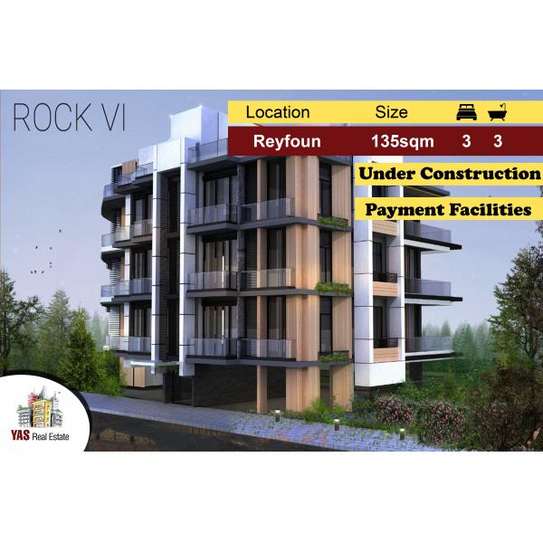 Reyfoun 135m2 | Under Construction | Automation | Smart System | DA |