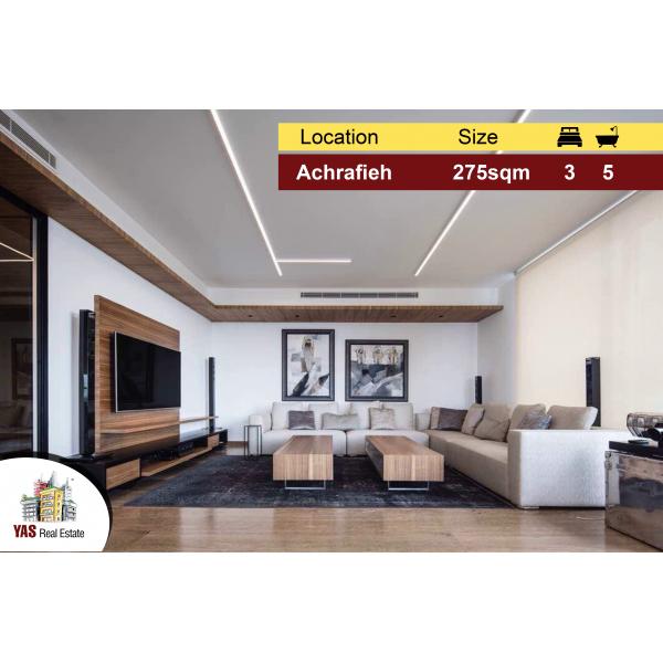 Achrafieh 275m2 | Prime Location | Pool/Gym | Luxury | PA |