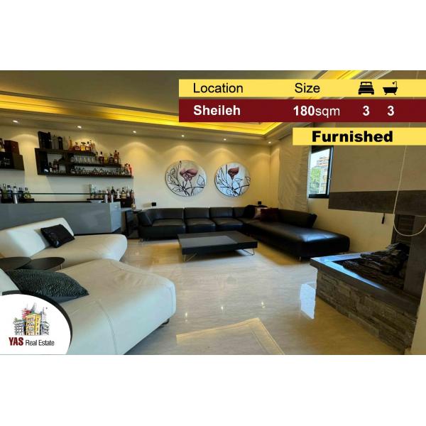 Sheileh 180m2 | Decorated | Furnished & Equipped | Panoramic View | EL