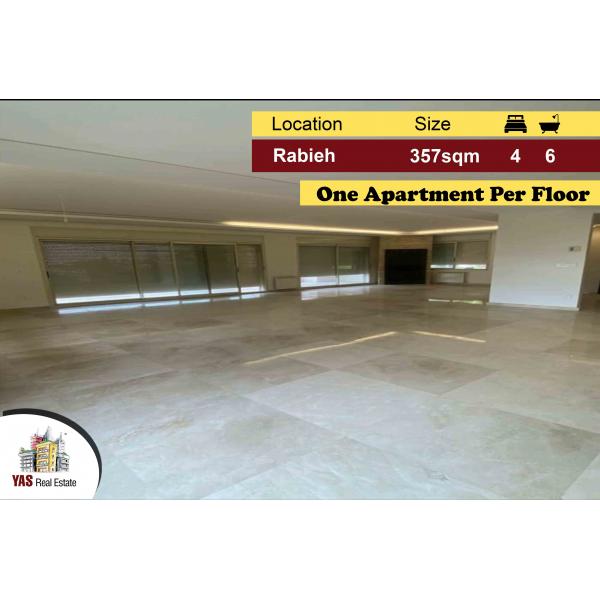 Rabieh 357m2 | Spacious Apartment | Decorated | New | PA |