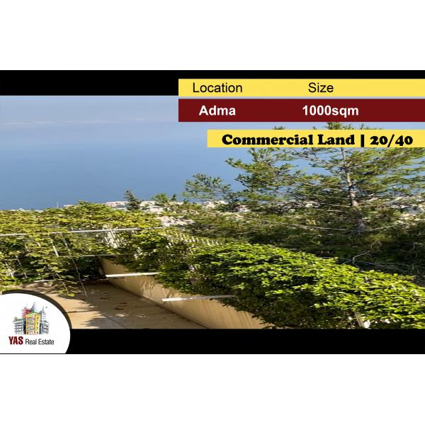 Adma 1000m2 | Commercial Land | Prime Location | 20/40 | MY |