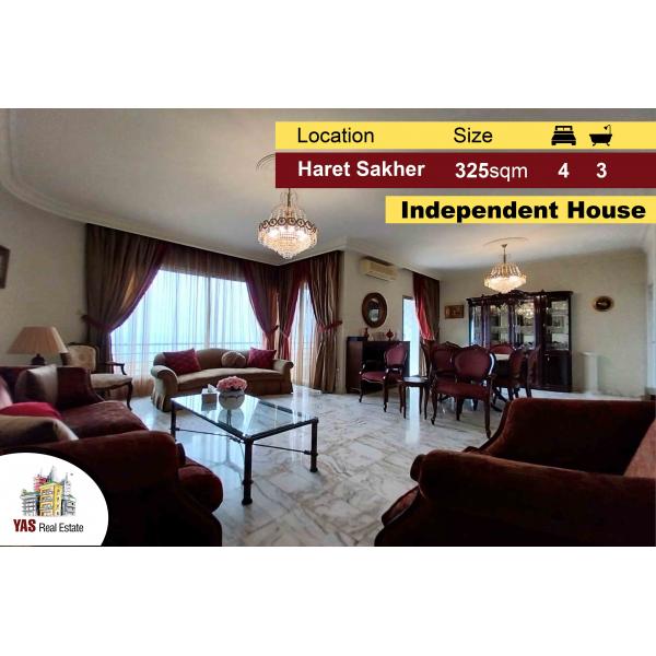 Haret Sakher 325m2 | Luxury Triplex | Panoramic View | Prime Area | YV |