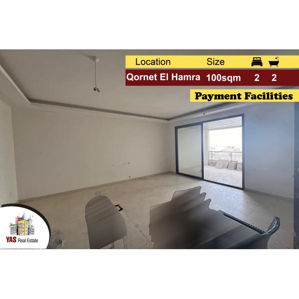 Qornet El Hamra 100m2 | Luxury | Payment Facilities |Prime Location|NE