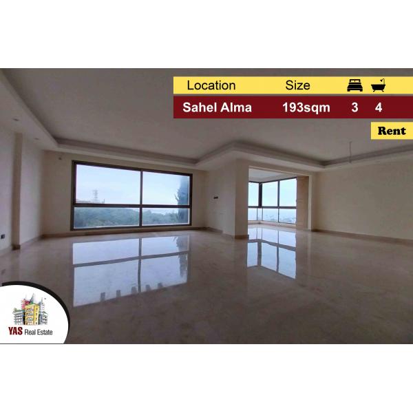 Sahel Alma 193m2 | Rent | High End | Quiet Street | IV ELO |