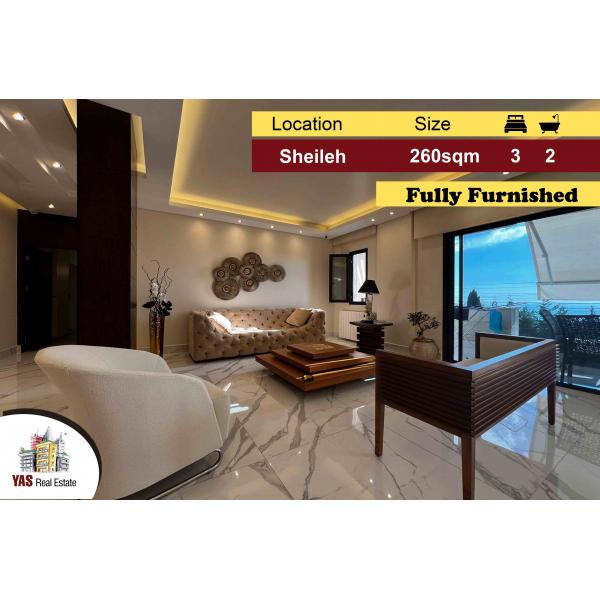 Sheileh 260m2 | 15m2 terrace | Furnished | Panoramic view | KS TO |