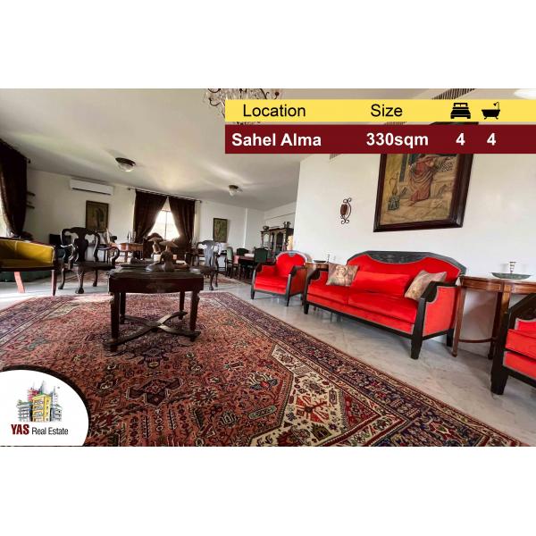 Sahel Alma 330m2 | Prime Location | High End | Flat | ELO |