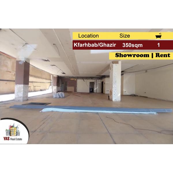 Kfarhbab/Ghazir 350m2 | Showroom for Rent | Perfect Investment | IV |