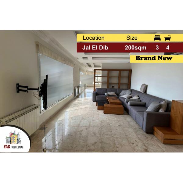 Jal El Dib 200m2 | 160m2 Rooftop Terrace | Brand New | Pergula | PA |