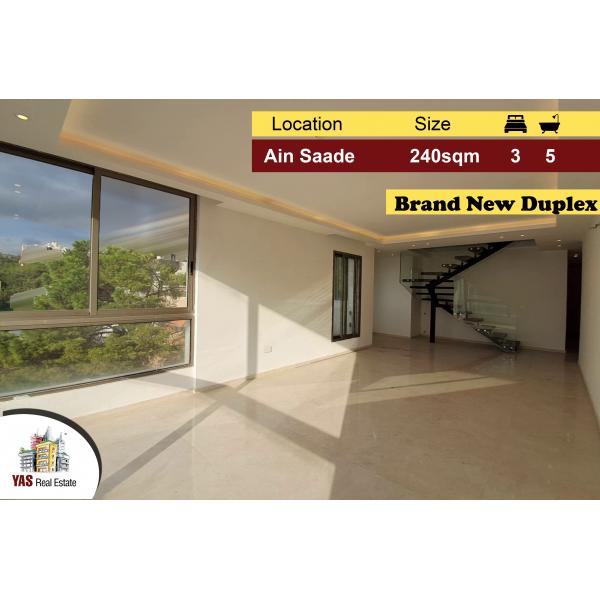 Ain Saadeh 240m2 | Duplex | Brand New | Panoramic View | AMK |