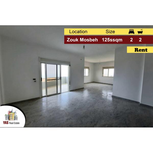 Zouk Mosbeh 125m2 | New | Well Lighted | Sea View | CH |