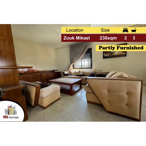Zouk Mikael 230m2 | Open View | Well Maintained | Prime Location | EL