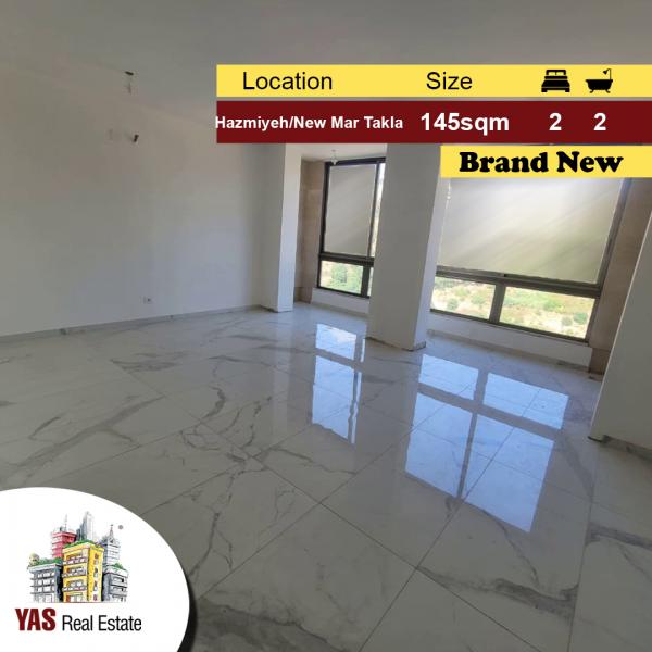 Hazmiyeh/New Mar Takla 145m2 | Brand New | Prime Location | PA |