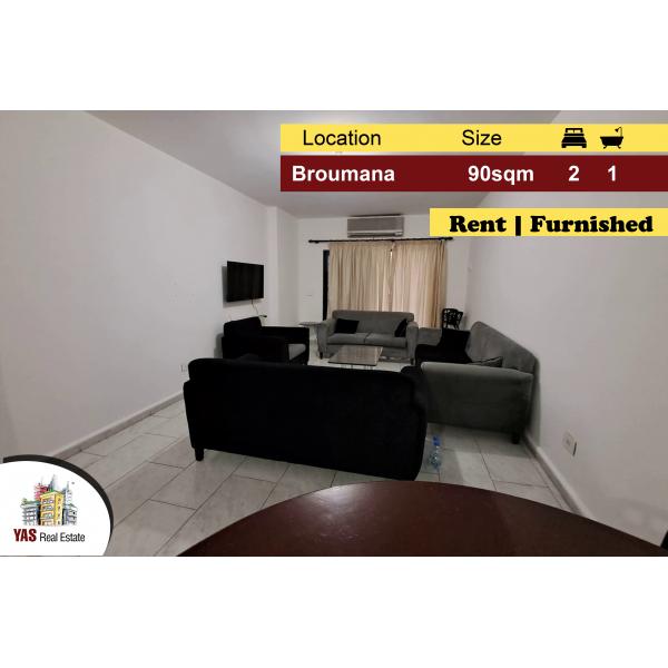 Broumana 90m2 | rent | Furnished | Cozy Apartment | AMK |