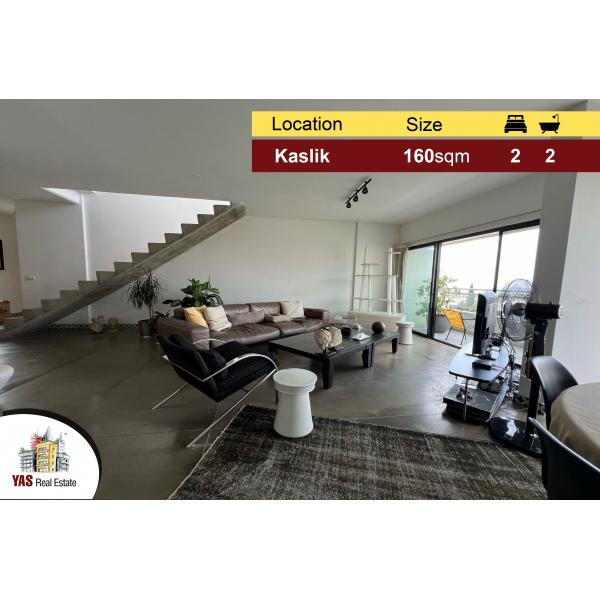 Kaslik 160m2 | Modern | Prime Location | Panoramic View | EH |