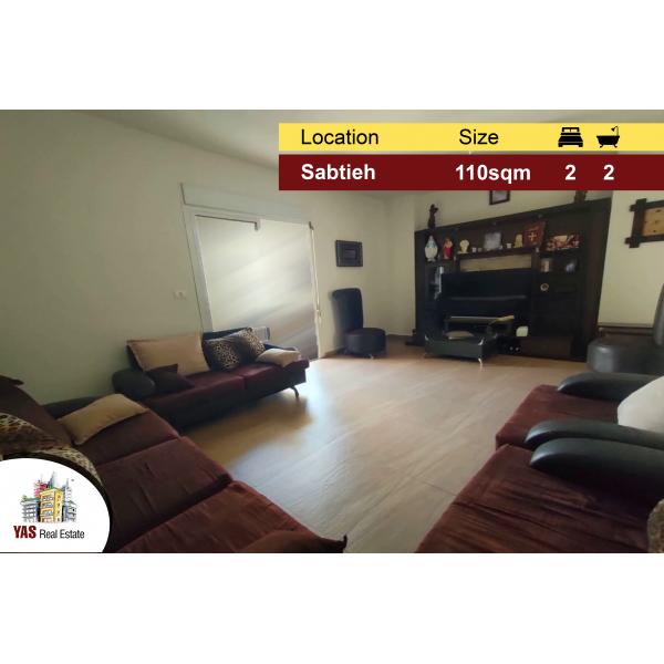 Sabtieh 110m2 | Cozy Apartment | Well Maintained | Dead End Street|AA