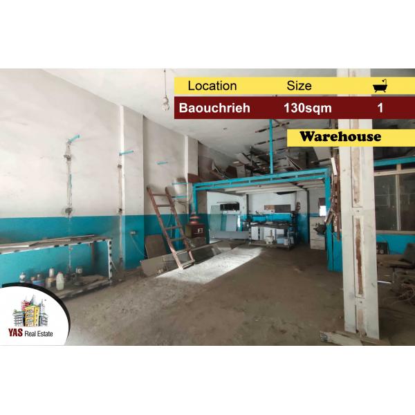 Baouchrieh 130m2 | Warehouse | Height Ceiling |Prime Location | AA AMK