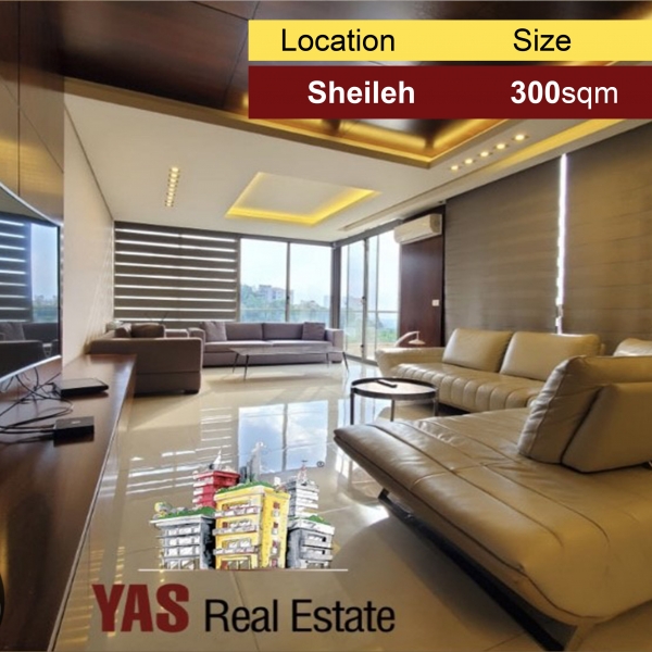 Sheileh 300m2 Duplex + 300m2 Garden | High-End | Panoramic View |