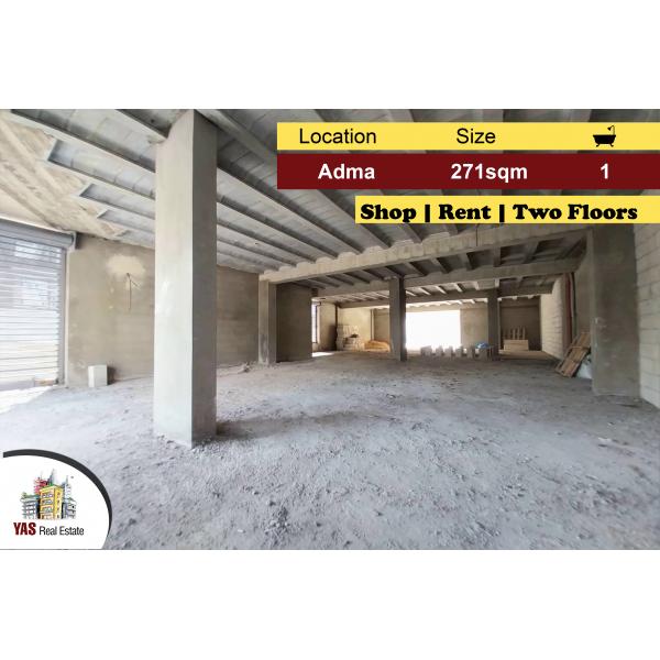 Adma 271m2 | Shop | Rent | Two Floors | Prime Location | IV |