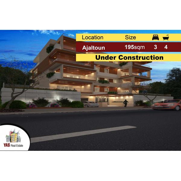 Ajaltoun 195m2 Up to 375m2 | Prime Location | Under construction |