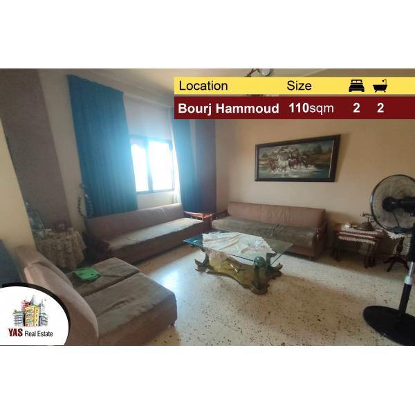 Bourj Hammoud 110m2 | Mint Condition | Active Street | AA/EL |