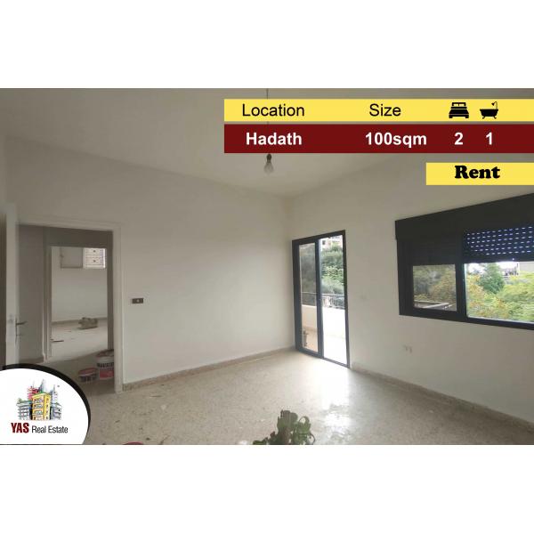 Hadath 100m2 | Rent | Mint Condition | Prime Location | AA |